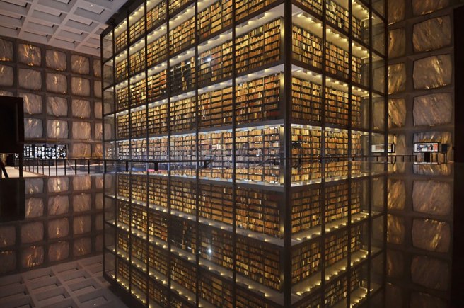 Knjižnica rijetkih knjiga i rukopisa Beinecke na sveučilištu Yale - Connecticut - SAD